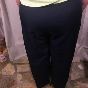 Alfani Straight Leg Pant  Plus 26W   Navy